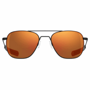 Aviator Lente RedLine con Montura Negro Mate - Colección DriveWorks