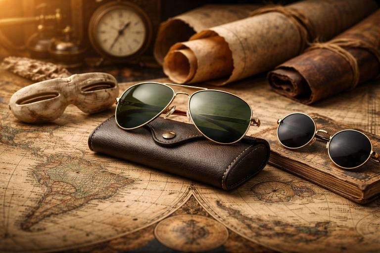 origen e historia de las gafas de sol a lo largo del tiempo